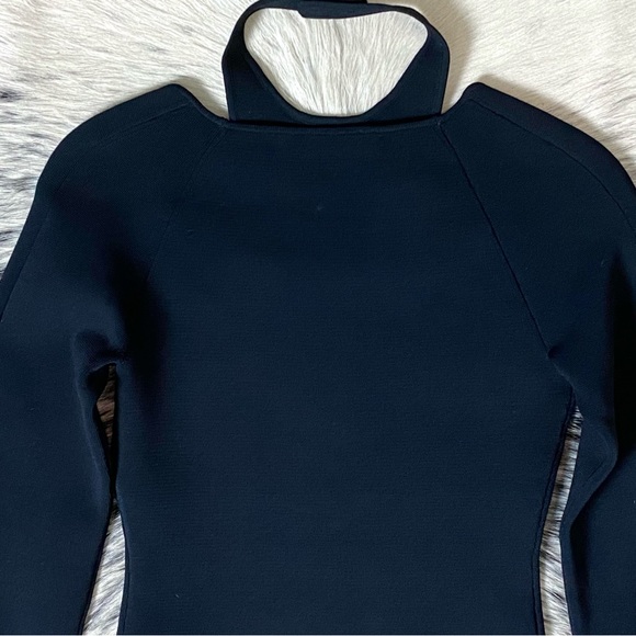 DION LEE “LOOP LOCK” HIGH DENSITY HALTERNECK TOP, SZ US/4 NWT! - Picture 9 of 11